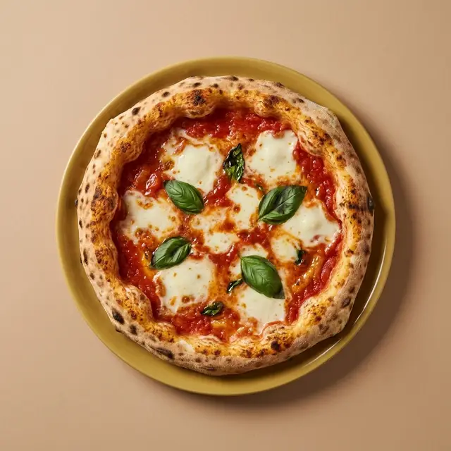 Visualisation de la pizza Margherita