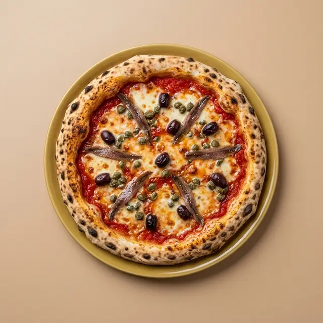 Visualisation de la pizza Napoletana
