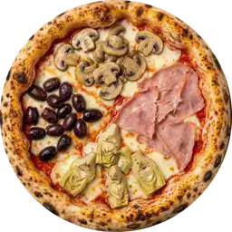 Visualisation de la pizza 4 Stagioni