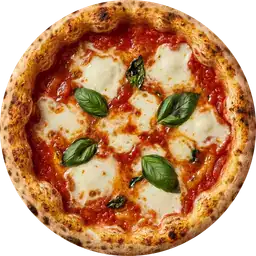 Visualisation de la pizza Margherita