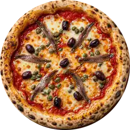 Visualisation de la pizza Napoletana